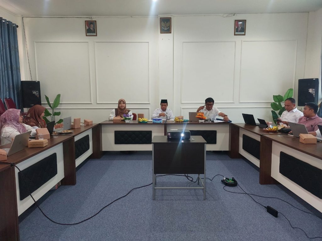 Fakultas Sains dan Teknologi UIN Datokarama Palu Gelar Rapat Monitoring dan Evaluasi Perkuliahan Semester Ganjil Tahun Akademik 20252026