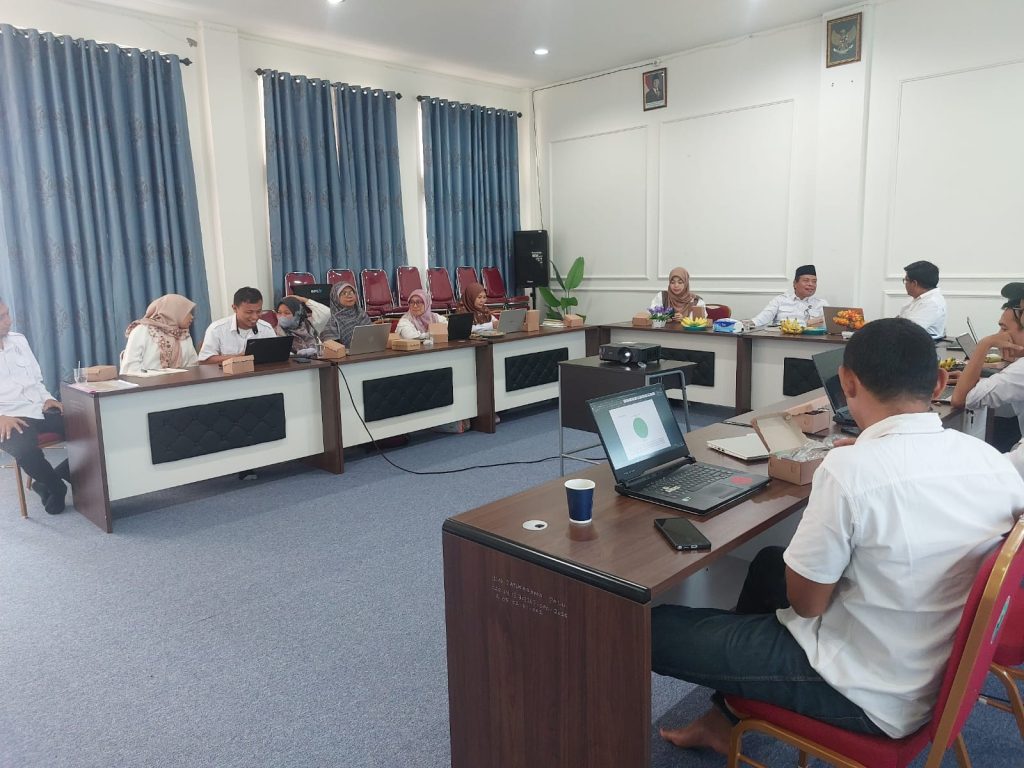 Fakultas Sains dan Teknologi UIN Datokarama Palu Gelar Rapat Monitoring dan Evaluasi Perkuliahan Semester Ganjil Tahun Akademik 20252026